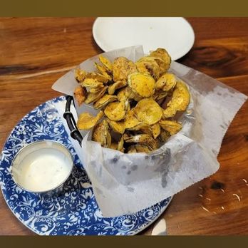 Tupelo Honey Southern Kitchen & Bar - Fried Pickles - Breakfast & Brunch Near Me - Chattanooga, Tennessee Tupelo Honey Southern Kitchen & Bar - Fried Pickles - Breakfast & Brunch Near Me - Chattanooga, Tennessee