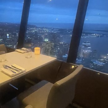 360 Restaurant - View from table upon arriving - Canadian (New) Near Me - Toronto, Ontario