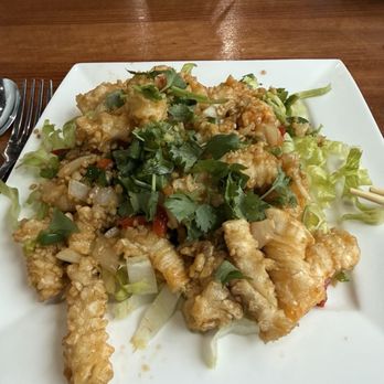 Thai House Restaurant - Salt bake squid San Francisco stuff - Thai Near Me - Redding, California Thai House Restaurant - Salt bake squid San Francisco stuff - Thai Near Me - Redding, California