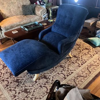 New Creation Upholstery - Finished chair - Furniture Reupholstery Near Me - Geneva, Ohio New Creation Upholstery - Finished chair - Furniture Reupholstery Near Me - Geneva, Ohio