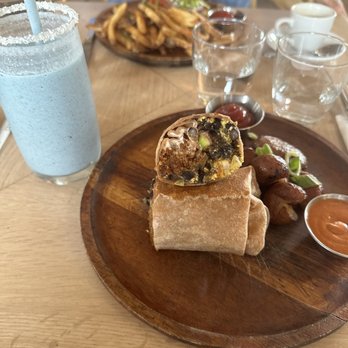 Cafe Gratitude - Chorizo burrito! - Vegan Near Me - Venice, California Cafe Gratitude - Chorizo burrito! - Vegan Near Me - Venice, California