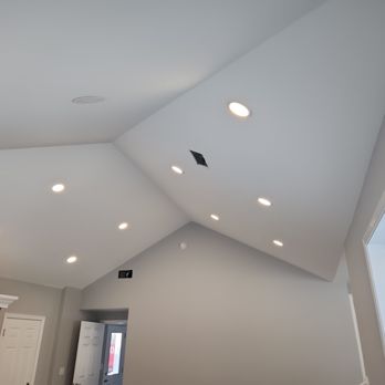 CFW Electric - Great room can lights - Electricians Near Me - Derby, New York