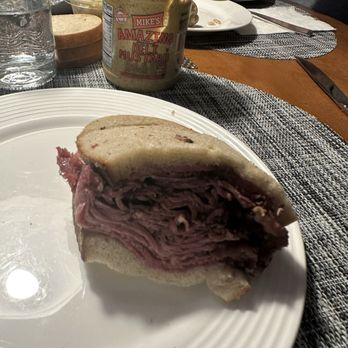 Epsteins Kosher Deli - Half of a delicious pastrami sandwich - Delis Near Me - Somers, New York Epsteins Kosher Deli - Half of a delicious pastrami sandwich - Delis Near Me - Somers, New York