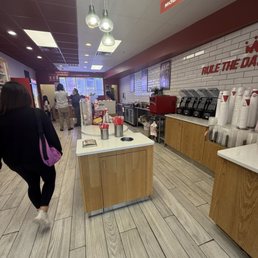 The whole store ; this place was busy The whole store ; this place was busy