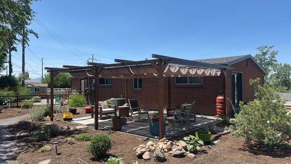 Steel Pergolas - Transform your outdoor space with a custom steel pergola—built for maximum durability, beauty, and year-round enjoyment. Our powder-coated steel pergolas are expertly crafted to withstand the elements while offering shade, architectural interest, and a striking focal point for your patio or yard. Every pergola is designed and fabricated to fit your space and style, ensuring lasting value and low maintenance for years to come. Steel Pergolas - Transform your outdoor space with a custom steel pergola—built for maximum durability, beauty, and year-round enjoyment. Our powder-coated steel pergolas are expertly crafted to withstand the elements while offering shade, architectural interest, and a striking focal point for your patio or yard. Every pergola is designed and fabricated to fit your space and style, ensuring lasting value and low maintenance for years to come.