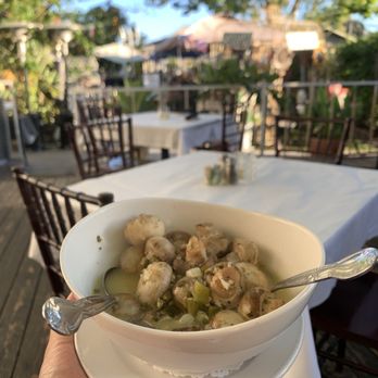 Shenandoah At the Arbor - Rick's Mushrooms-Nice flavor with a crispy bite and loved the buttery wine broth - Southern Near Me - Los Alamitos, California