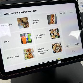 Yami Hibachi - Ordering Kiosk - Japanese Near Me - Metairie, Louisiana