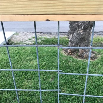 The Fence Guys - Shoddy job on wire install. - Fences & Gates Near Me - Dickinson, Texas The Fence Guys - Shoddy job on wire install. - Fences & Gates Near Me - Dickinson, Texas