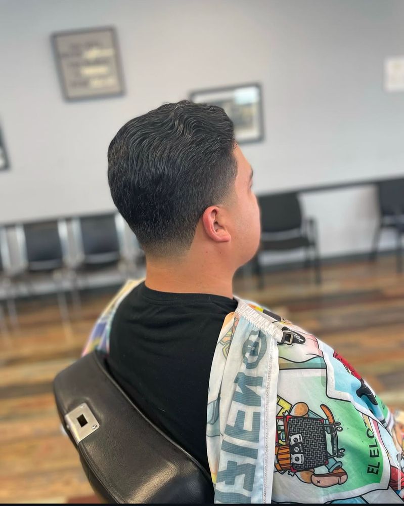 Rancho California Barbershop Logo