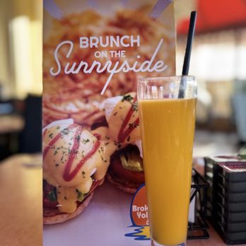 Broken Yolk Cafe - Orange Juice $5.95 - no refills - Breakfast & Brunch Near Me - Chula Vista, California Broken Yolk Cafe - Orange Juice $5.95 - no refills - Breakfast & Brunch Near Me - Chula Vista, California