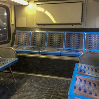 O'Hare Rental Car Center - Beat up rental car bus - Car Rental Near Me - Chicago, Illinois