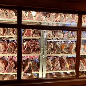 Gallaghers Steakhouse - Dry aging room - Steakhouses Near Me - New York, New York Gallaghers Steakhouse - Dry aging room - Steakhouses Near Me - New York, New York