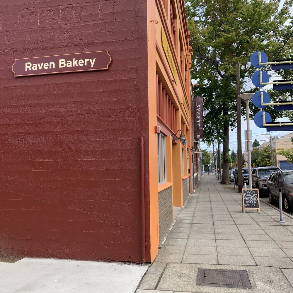 Raven Bakery - Sign/name placard on the side of the building. - Bakeries Near Me - Bellingham, Washington Raven Bakery - Sign/name placard on the side of the building. - Bakeries Near Me - Bellingham, Washington