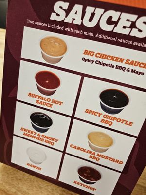 Menu photo 8 Big Chicken Bridgewater, NJ