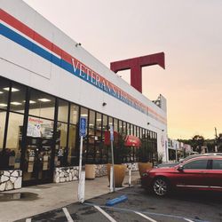 Veterans Thrift Store - Front of the store.