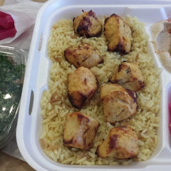 Zaky Mediterranean Grill - Chicken Kabob & Small Tabbouleh. - Mediterranean Near Me - Upland, California Zaky Mediterranean Grill - Chicken Kabob & Small Tabbouleh. - Mediterranean Near Me - Upland, California