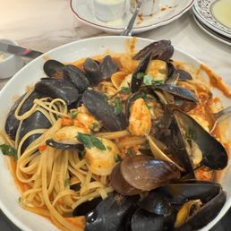 Incredible assortment of pasta with linguine in this pasta Diablo Incredible assortment of pasta with linguine in this pasta Diablo