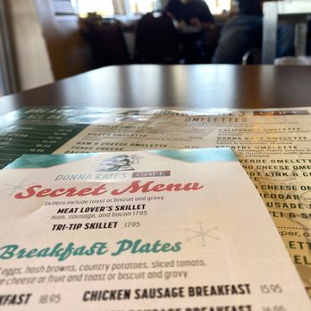 Donna Kaye's Cafe - Secret menu - American Near Me - Bakersfield, California