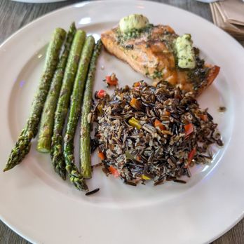 The Patio at Cafe Brauer - Salmon special - Cafes Near Me - Chicago, Illinois The Patio at Cafe Brauer - Salmon special - Cafes Near Me - Chicago, Illinois