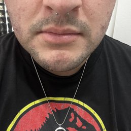 Fresh septum piercing Fresh septum piercing