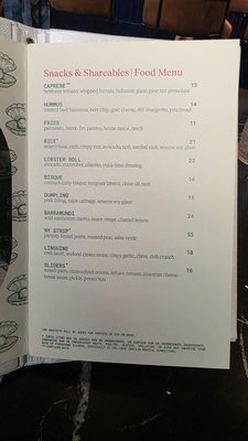 Menu photo 6 Call Me Pearl Denver, CO