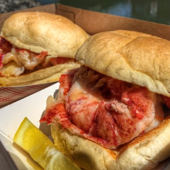 The Clam Shack - Lobster "rolls" .... Just awesome! - Seafood Near Me - Kennebunk, Maine