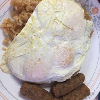 Harry's Café - Link sausage, eggs and fried rice - Breakfast & Brunch Near Me - Honolulu, Hawaii Harry's Café - Link sausage, eggs and fried rice - Breakfast & Brunch Near Me - Honolulu, Hawaii