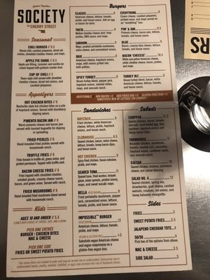 Menu photo 8 Society Burger Tulsa, OK