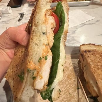 H Brothers - Parmesan Crusted Chicken Sandwich - Comfort Food Near Me - Escondido, California H Brothers - Parmesan Crusted Chicken Sandwich - Comfort Food Near Me - Escondido, California
