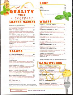 Menu photo 7 Quality Time & Carry Out New Brighton, PA Menu photo 7 Quality Time & Carry Out New Brighton, PA