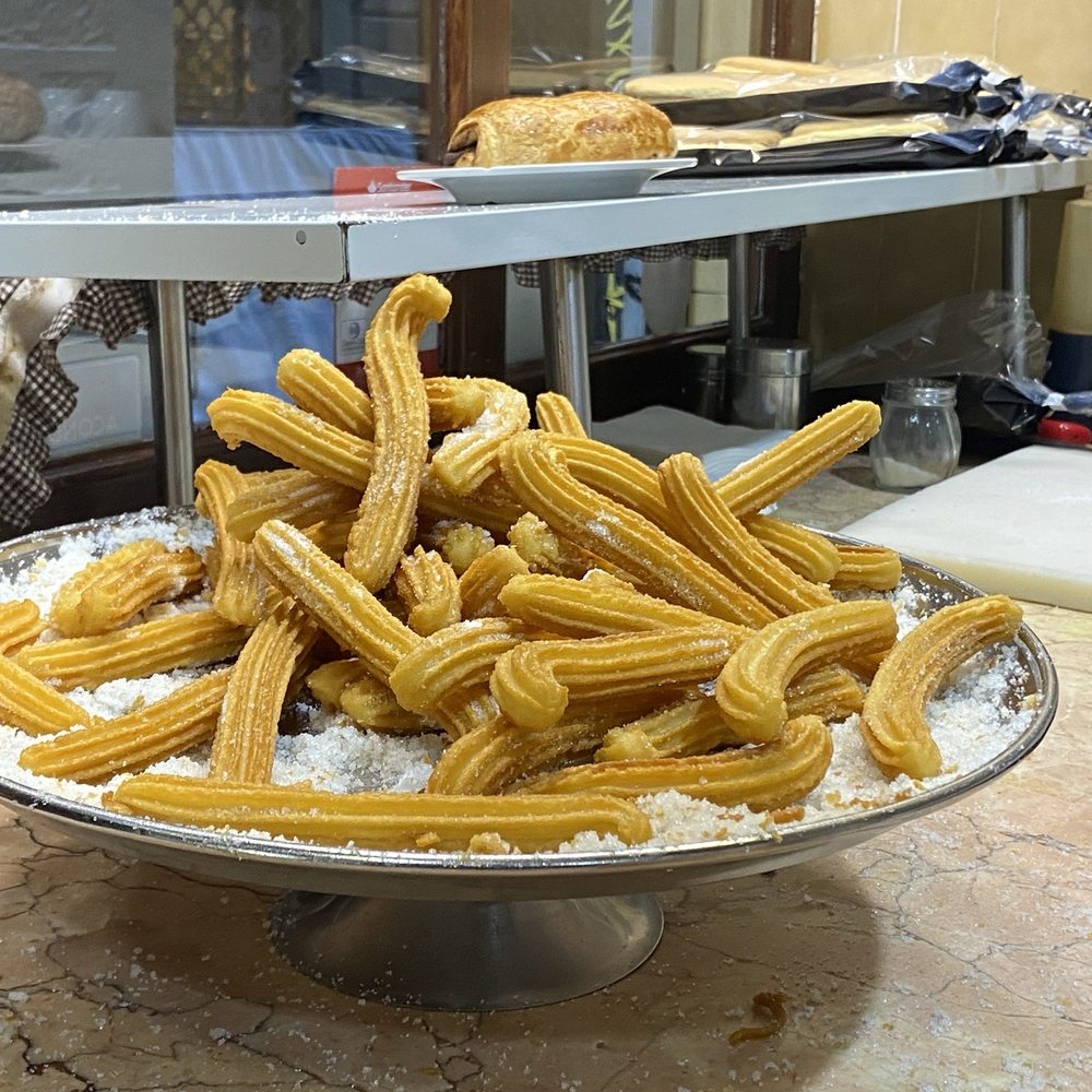 La Pallaresa - Pile of Churros - Coffee & Tea Near Me - Barcelona, B