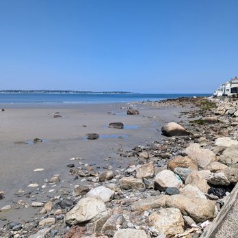 Tides Restaurant & Pub - View of Nahant Beach from the deck. - Seafood Near Me - Nahant, Massachusetts Tides Restaurant & Pub - View of Nahant Beach from the deck. - Seafood Near Me - Nahant, Massachusetts