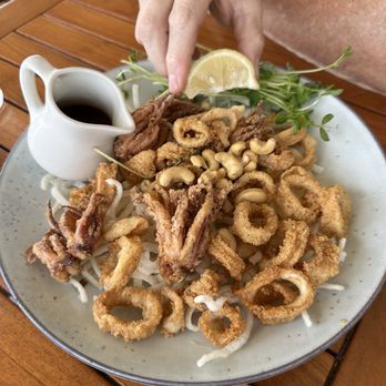 The Beachcomber - Kung Pao Calamari - Seafood Near Me - Newport Beach, California