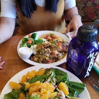 Chicken Maison - spicy spinach chicken salad goodness! :) - Middle Eastern Near Me - Torrance, California Chicken Maison - spicy spinach chicken salad goodness! :) - Middle Eastern Near Me - Torrance, California