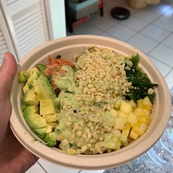 The Poké Company - Yummy salmon and spicy tuna poke bowl - Poke Near Me - Wellington, Florida