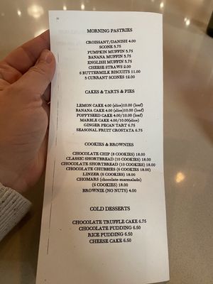 Menu photo 2 Sarabeth's Bakery New York, NY Menu photo 2 Sarabeth's Bakery New York, NY
