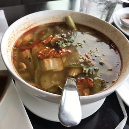 Tom Yum Seafood Soup