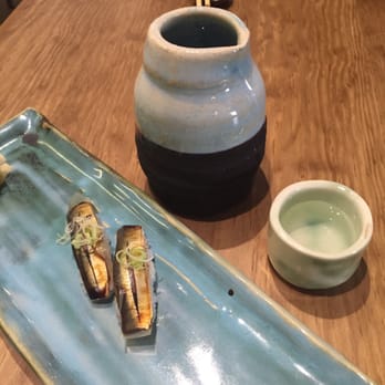 Umiko - Sardina en vinagre and saki, both excellent! - Japanese Near Me - Madrid, M