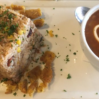 OBRA HandBakery - Delicious Colombian Calentado with a Lentil Soup - Latin American Near Me - Long Beach, California