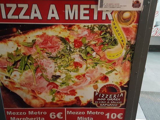 Menu photo 1 Pizzeria 400 Gradi Naples, NA