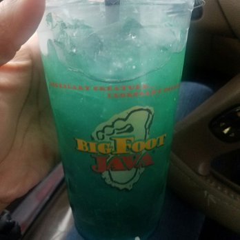 Big Foot Java - Blueraspberry red bull Italian soda - hold the soda - Coffee & Tea Near Me - Renton, Washington Big Foot Java - Blueraspberry red bull Italian soda - hold the soda - Coffee & Tea Near Me - Renton, Washington