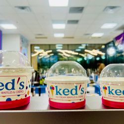 Ked's Ice Cream Waffles & Crepes - Castlehills - Lewisville - #icecream