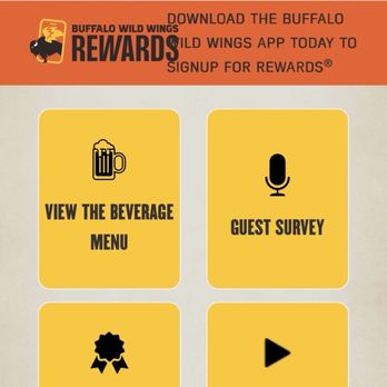 Buffalo Wild Wings - Patio table QR code leads you to this screen with no food menu or children's menu. - American Near Me - Orlando, Florida Buffalo Wild Wings - Patio table QR code leads you to this screen with no food menu or children's menu. - American Near Me - Orlando, Florida