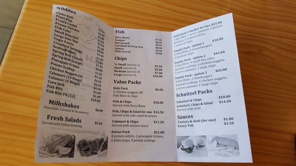 Menu photo 2 Seventh Ave Fish & Chips Palm Beach, QLD Menu photo 2 Seventh Ave Fish & Chips Palm Beach, QLD