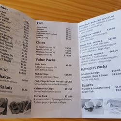 Seventh Ave Fish & Chips - Menu