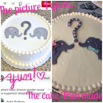 Kiss Me Cakes - A side by side of the cake I requested and how it turned out. Great work! - Bakeries Near Me - Wellfleet, Massachusetts Kiss Me Cakes - A side by side of the cake I requested and how it turned out. Great work! - Bakeries Near Me - Wellfleet, Massachusetts