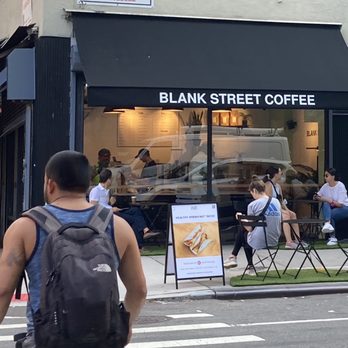 Blank Street Coffee - Taken previously on 08/26/21. Posted 08/29/21 on my return for morning coffee. - Coffee & Tea Near Me - New York, New York