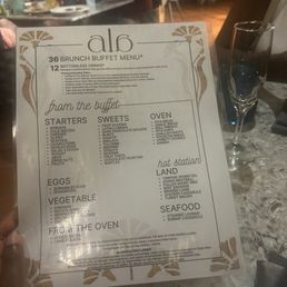 brunch menu brunch menu