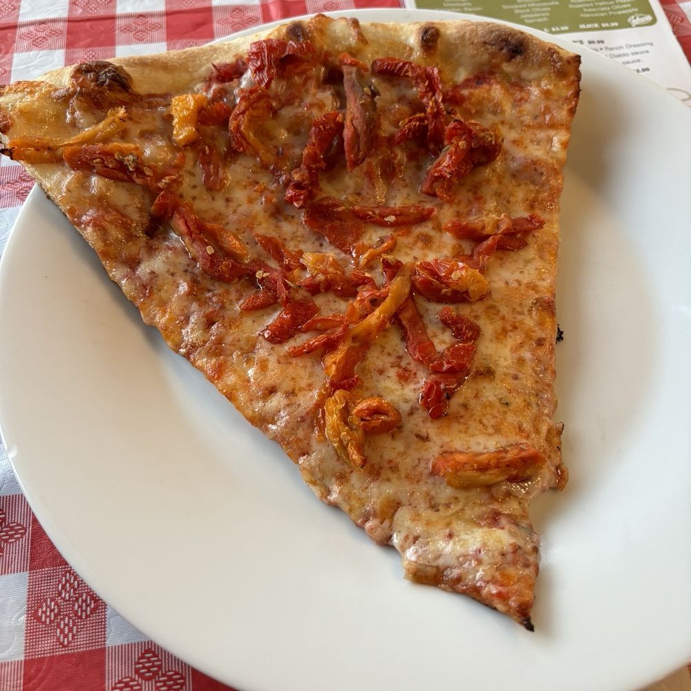 Classic Cheese Pizza with Sun-Dried Tomatoes