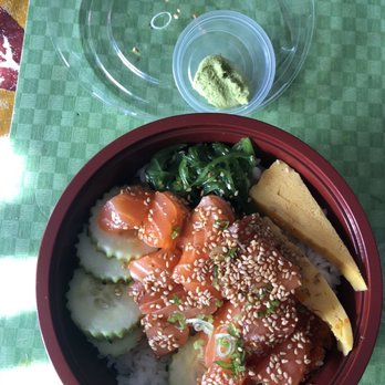 Sushi Go Go-San Leandro - Poke don(9.95) rice too chewy, not so fresh - Food Delivery Services Near Me - San Leandro, California Sushi Go Go-San Leandro - Poke don(9.95) rice too chewy, not so fresh - Food Delivery Services Near Me - San Leandro, California